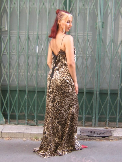 List Cheetah Gown