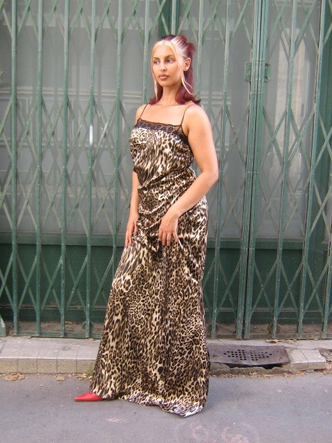 List Cheetah Gown